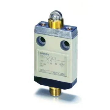 Omron Roller Plunger Limit Switch, NO/NC, IP67, SPDT, Metal Housing, 125V ac ac Max, 1A Max - D4CC-4002 product image