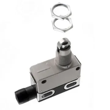 Omron Roller Plunger Limit Switch, NO/NC, IP67, SPDT, Zinc Housing, 125V ac ac Max, 1A Max - D4E-1A10N product image