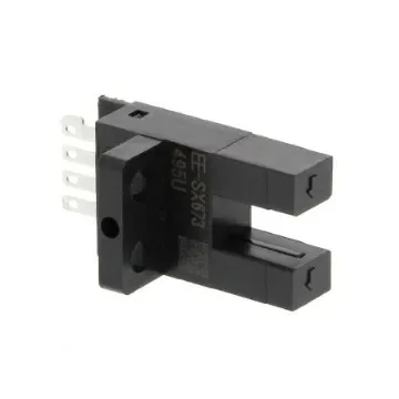 Omron Through Beam Photoelectric Sensor, Fork Sensor, 5 mm Detection Range - EE-SX673R product image