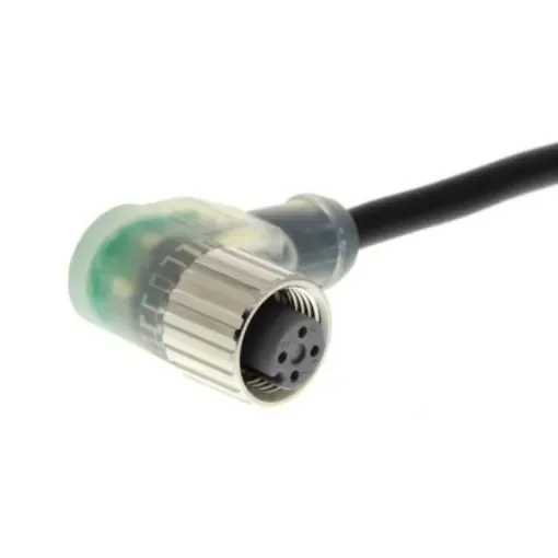 Omron 4 way M12 to Unterminated Sensor Actuator Cable, 10m - XS2F-M12PUR4A10MPLED product image
