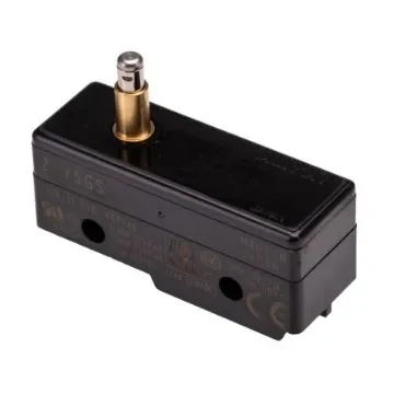 Omron Z Series Spring Plunger Limit Switch, NO/NC, IP00, SPDT, Thermosetting Resin Housing, 500V ac ac Max, 15A Max - Z-15GS product image