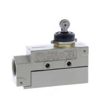 Omron Roller Plunger Limit Switch, NO/NC, IP65, SPDT, 250V ac ac Max, 15A Max - ZE-N22-2G product image