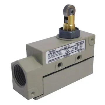 Omron Roller Plunger Limit Switch, NO/NC, IP60, SPDT, 250V ac ac Max, 15A Max - ZE-Q21-2G product image