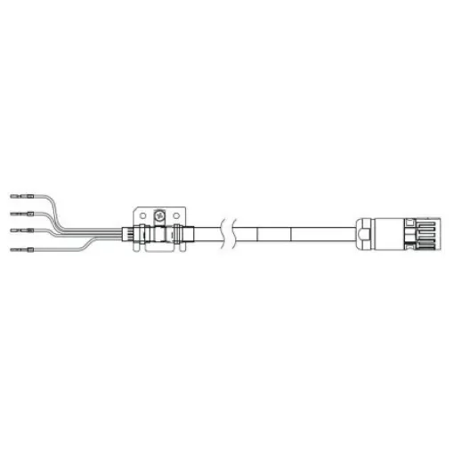 Omron Cable for Use with 400 V Servomotors R88M-, 10m Length - R88A-CA1G010SF product image