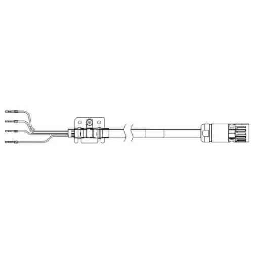 Omron Cable for Use with 400 V Servomotors R88M-, 5m Length - R88A-CA1H005SF product image