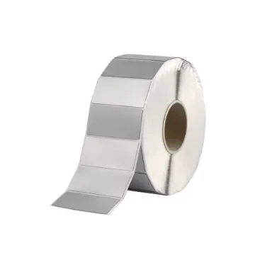 HellermannTyton Helatag 1221 Silver Label Roll, 13mm Width, 7mm Height, 1000 Qty - 596-00573 TAG13-07TDK1-1221-SR product image