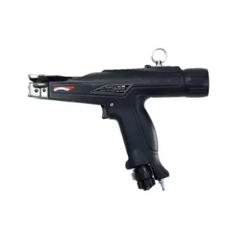 HellermannTyton Cable Tie Gun - 110-09110 MK9P W/ UPPER AIR-PA66GF30-BK product image