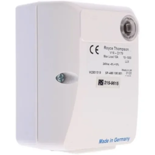 Royce Thompson Electric Lighting Controller Detector, Cadmium Sulfide, Wall Mount, 230 V - V16 product image