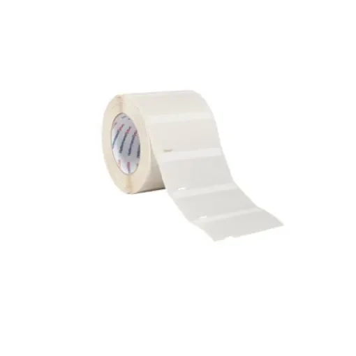 HellermannTyton Helatag 1209 Transparent/White Cable Labels, 12.7mm Width, 36.5mm Height, 5000 Qty - 596-61209 TAG2TD6-1209-WHCL-1209-CL/WH product image
