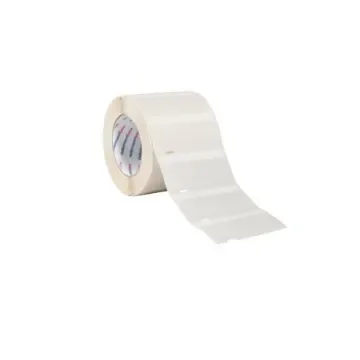 HellermannTyton Helatag 892 White Cable Labels, 68mm Width, 16mm Height, 2500 Qty - 596-12264 TAG68-16TD1-892-WH-892-WH product image