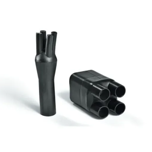 HellermannTyton Heat Shrink Boot, Black 60mm Sleeve Dia. x 202mm Length, Helashrink 400 Series - 404-18020 418-4-B8W2-PO-X-BK product image