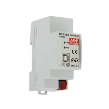 MEAN WELL 2-Contact Interface Module, DIN Rail Mount - KSI-01U product image