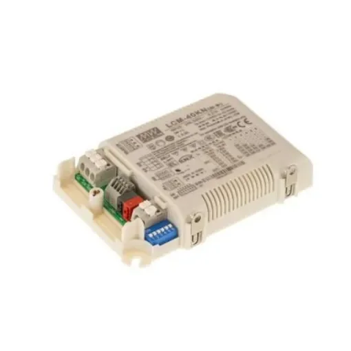 MEAN WELL LED Driver, 40 V, 45 V, 57 V, 67 V, 80 V, 100 V Output, 40W Output, 1.05 A, 350 mA, 500 mA, 600 mA, 700 mA, - LCM-40KN product image