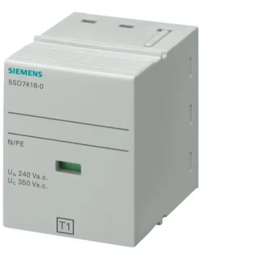 Siemens 1 Phase Surge Protector, Plug In Mount - 5SD7418-0 product image