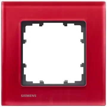 Siemens White 1 Gang Frame - 5TG1201-3 product image
