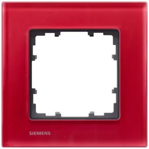 Siemens White 1 Gang Frame - 5TG1201-3 product image