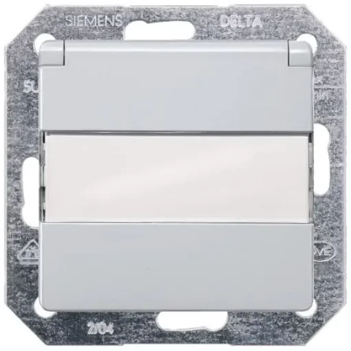 Siemens 1 Gang Plug Socket, 16A, Indoor Use - 5UB1932 product image