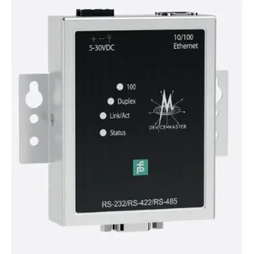 Pepperl + Fuchs Serial Device Server, 1 Ethernet Port, 1 Serial Port, RS232, RS422, RS485 Interface, 230kbit/s Baud Rate - ICDM-RX/EN-DB9/RJ45-DIN product image