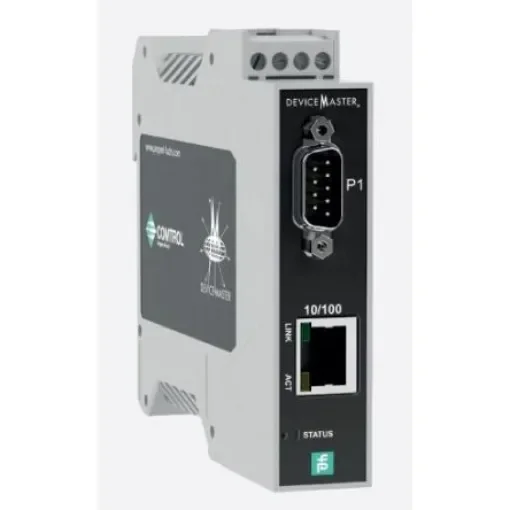 Pepperl + Fuchs Serial Device Server, 1 Ethernet Port, 1 Serial Port, RS232, RS422, RS485 Interface, 230kbit/s Baud Rate - ICDM-RX/MOD-DB9/RJ45-DIN product image