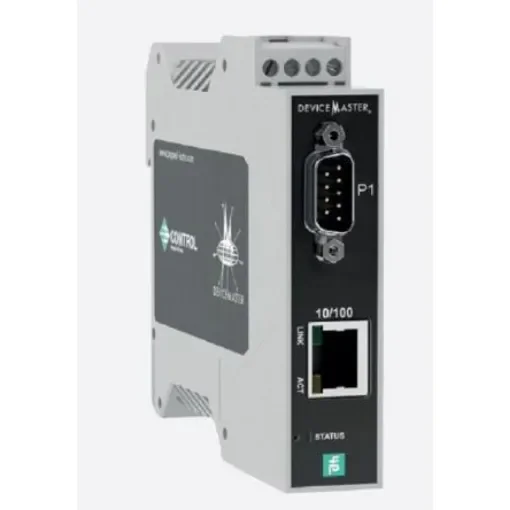 Pepperl + Fuchs Serial Device Server, 1 Ethernet Port, 1 Serial Port, RS232, RS422, RS485 Interface, 230kbit/s Baud Rate - ICDM-RX/PN-DB9/RJ45-DIN product image
