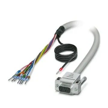 Phoenix Contact Female 9 Pin D-sub Unterminated Serial Cable, 4m, 25/S, CABLE-D- 9SUB/F/OE/0 Series - 2926069 product image