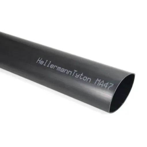 HellermannTyton Adhesive Lined Heat Shrink Tubing, Black 115mm Sleeve Dia. x 1m Length, MA47 Series - 323-21150 MA47-115/34-PO-X-BK product image