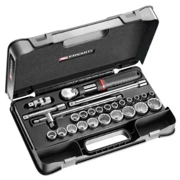 Facom 26-Piece Imperial 1/2 in Bit Socket Set with Ratchet, 12 point - SXL.161-4P12 product image