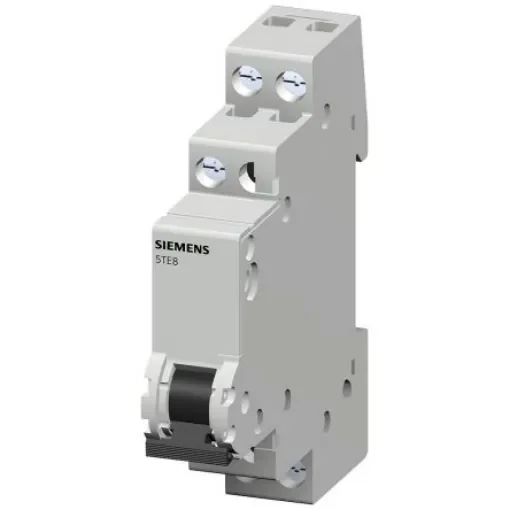 Siemens 2P Pole DIN Rail Isolator Switch - 20A Maximum Current - 5TE8212 product image
