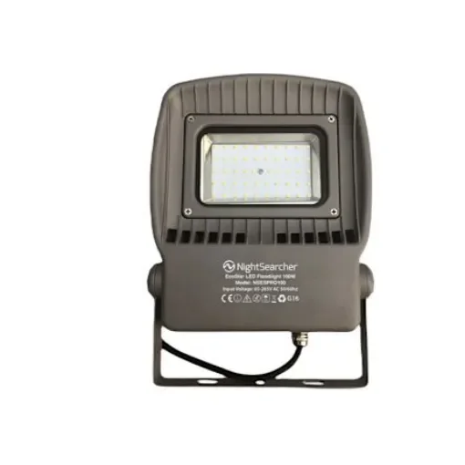 Nightsearcher NSESPRO Floodlight, 100 W, 12000, IP65, 265 V - NSESPRO100 product image