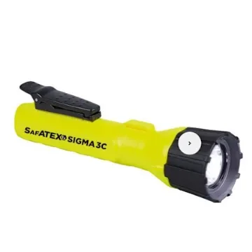 Nightsearcher ATEX LED Torch Black, Yellow 150, 225 mm - SA-SIGMA-3C product image
