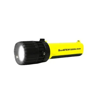 Nightsearcher ATEX Flash Light Torch Black, Yellow 235, 184 mm - SA-SIGMA-ZOOM product image