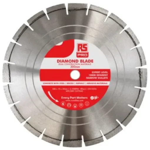 RS PRO Multiple Materials Circular Saw Blade, Pack of 1 - 2172664 product image
