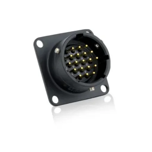 Souriau Sunbank by Eaton, 851 19 Way Flange Mount Connector Receptacle, Pin Contacts,Shell Size 14, Bayonet Coupling, - 85102E1419P5044 product image