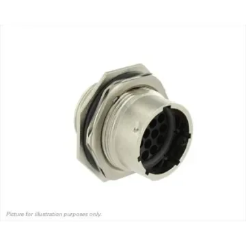 Souriau Sunbank by Eaton Circular Connector, 19 Contacts, Panel Mount, Plug, Male, IP68, IP69K, UT0 Series - UT071619PH product image