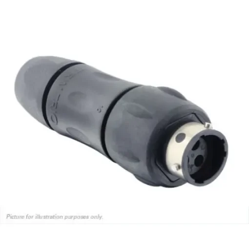 Souriau Sunbank by Eaton Circular Connector, 3 Contacts, In-line, Socket, IP68, IP69K, UTGX Series - UTGX1JC103P product image