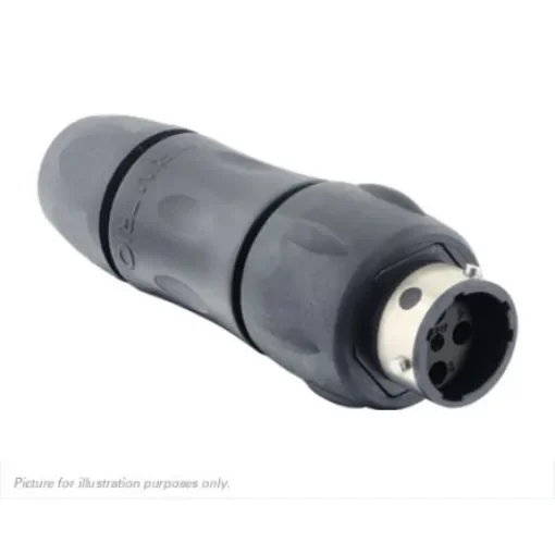 Souriau Sunbank by Eaton Circular Connector, 4 Contacts, In-line, Socket, IP68, IP69K, UTGX Series - UTGX1JC124P product image