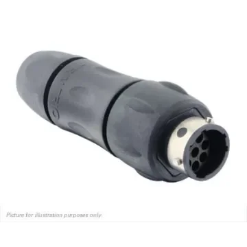 Souriau Sunbank by Eaton Circular Connector, 8 Contacts, In-line, Socket, IP68, IP69K, UTGX Series - UTGX1JC128P product image
