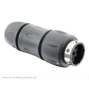 Souriau Sunbank by Eaton Circular Connector, 7 Contacts, In-line, Socket, IP68, IP69K, UTGX Series - UTGX1JC147P product image