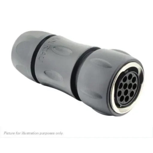 Souriau Sunbank by Eaton Circular Connector, 12 Contacts, Cable Mount, Plug, IP68, IP69K, UTGX Series - UTGX6JC1412S product image