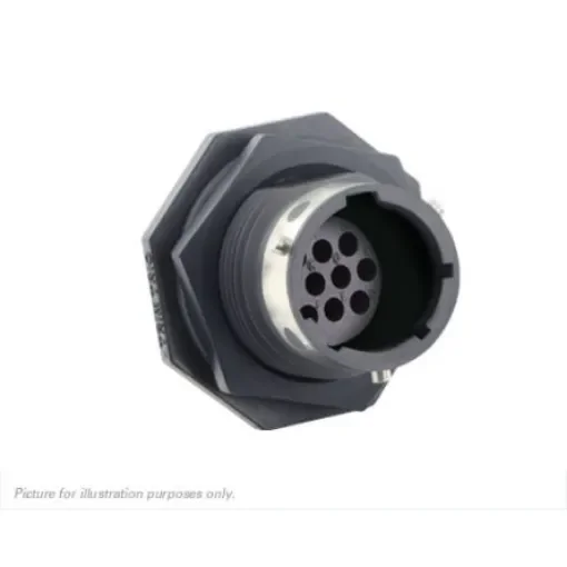Souriau Sunbank by Eaton Circular Connector, 10 Contacts, Panel Mount, IP68, IP69K, UTGX Series - UTGX71210P product image