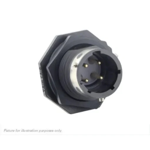 Souriau Sunbank by Eaton Circular Connector, 4 Contacts, Panel Mount, IP68, IP69K, UTGX Series - UTGX712E4P product image