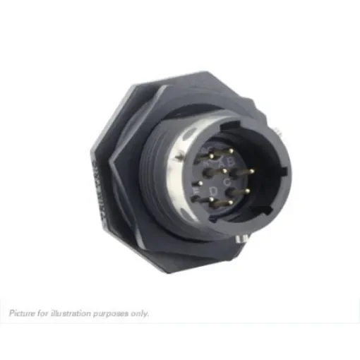 Souriau Sunbank by Eaton Circular Connector, 8 Contacts, Panel Mount, IP68, IP69K, UTGX Series - UTGX712E8P product image