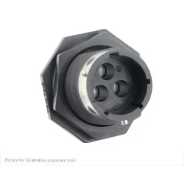 Souriau Sunbank by Eaton Circular Connector, 3 Contacts, Panel Mount, IP68, IP69K, UTGX Series - UTGX7142G1P product image