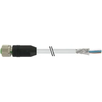 Murrelektronik Limited Straight Female 8 way M12 to Unterminated Sensor Actuator Cable, 5m - 7000-17121-2910500 product image