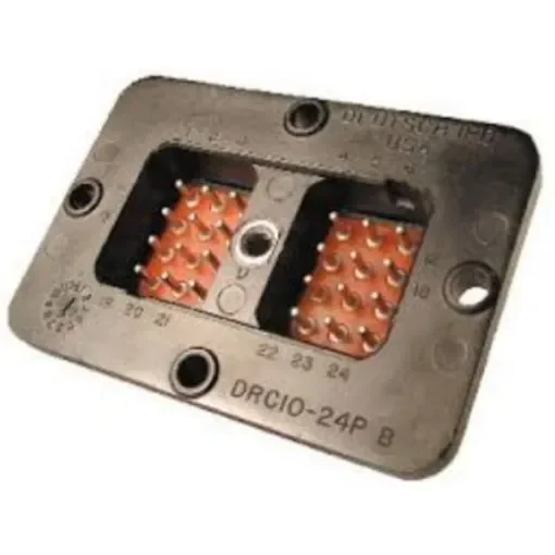 TE Connectivity, DEUTSCH DRC Automotive Connector Plug Screw 40 Way, Solder Termination DRC10-40P-A004 product image