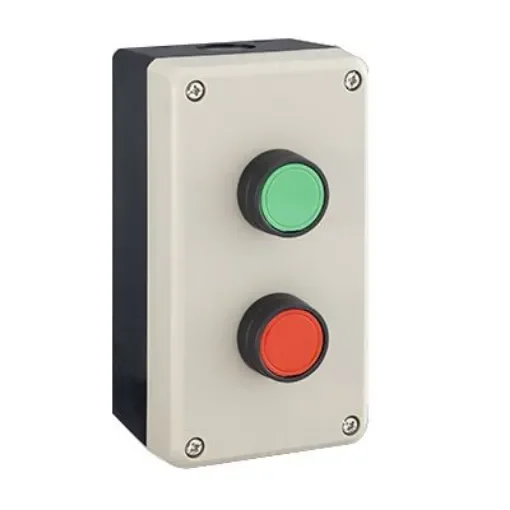 Idec Grey Polycarbonate FB Enclosure - 2 Hole 22mm Diameter - FB2W-211Z product image