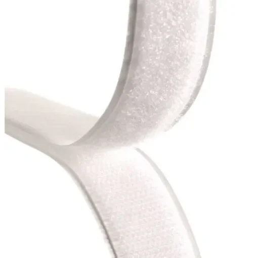RS PRO Adhesive White Hook & Loop Tape, 50mm x 5m - 2176999 product image
