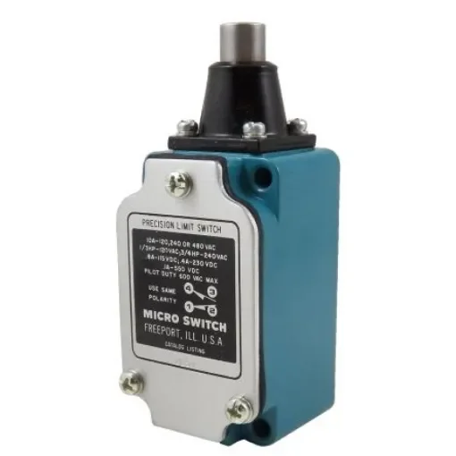 Honeywell Plunger Limit Switch, 1NC/1NO, IP67, DPDT, Die Cast Zinc Housing, 480V ac ac Max, 10A Max - 2LS1-4PG product image