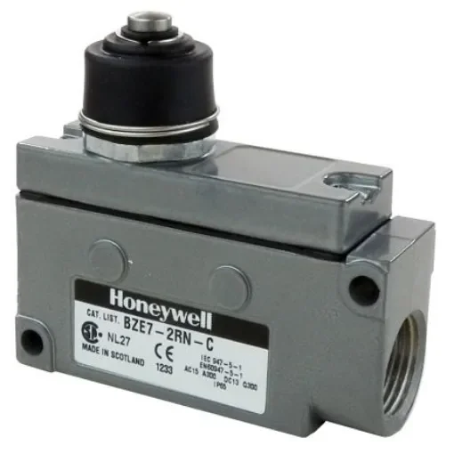 Honeywell Plunger Limit Switch, 2NO/2NC, IP65, DPDT, 5A Max - DTE7-2RN-PG product image