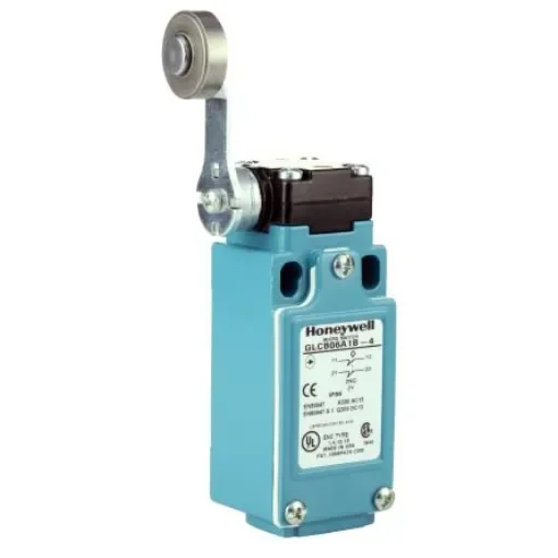 Honeywell GLC Series Roller Lever Limit Switch, 2NC, IP67, DPST, Die Cast Zinc Housing, 300V ac Max, 10A Max - GLCB06A1B-4 product image